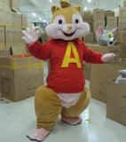 New MINISO Disney Alvin And The Chipmunks Tamias Mascot Costume Advertising ceremony Fancy Dress Party Animal carnival perform
