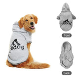 Ropa cálida para perros de otoño e invierno, sudaderas con capucha para perros Adidog, abrigo cálido para mascotas, chaqueta para perros medianos y grandes, suéter, ropa para cachorros de bulldog francés