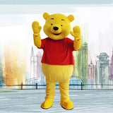 Disney Pooh Bear and Tigger Mascot Costumes Cartoon Characters Adult Cosplay Carnival Event Party Advertising Show Clothes Gifts