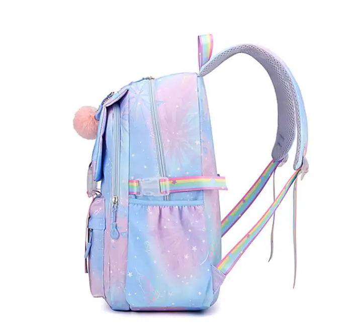 Disney Frozen Mochila Feminina Anna Elsa Kids Backpack School Bags Teenage Girls Laptop Back Pack Women Travel Bagpacks