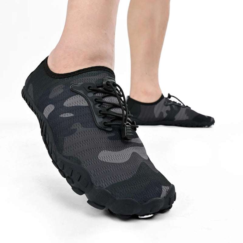 Oiaano Unisex Man Woman Shoes Anti-Non Slip Durable Black Water Barefoot Soft Sole Light Breathable Sport Outdoor Walk Running