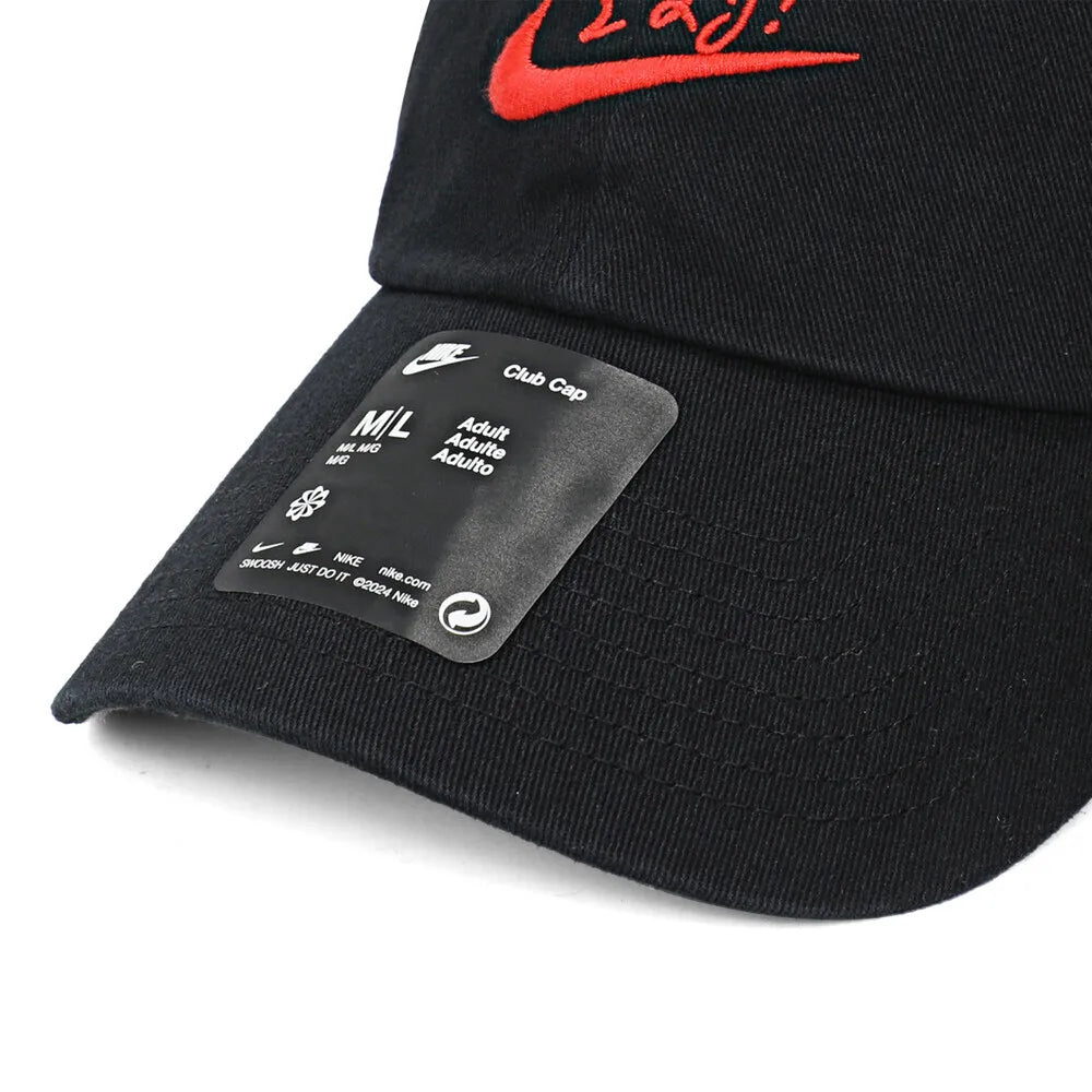 NIKE 2025 Adult U NK CLUB CAP U FULL MARK 24 Bend Hat HV4420-010