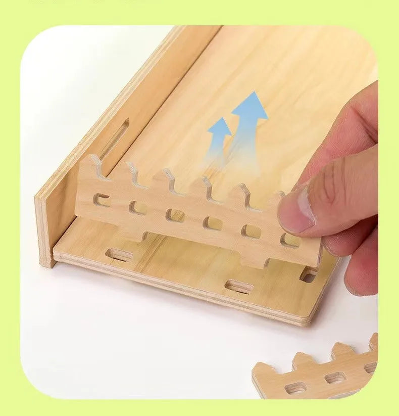 Practical Hamster Toy Thickened Entertainment Smooth Hamster Double Layer Wooden Climbing Platform with Ladder