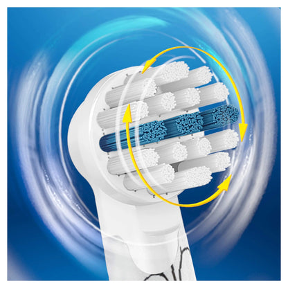 Recambio de cabezales de repuesto para cepillo de dientes eléctrico Oral B EB10 Kids, con cerdas suaves y cabezal redondo pequeño, ideal para limpieza dental de Spiderman y Frozen.