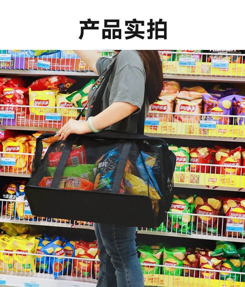 Supermarket Folding Multi-functional Travel Vehicle Can Be Separated Shopping Cart Picnic Camping Portable Outdoor Pet Supplies