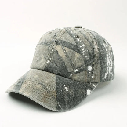 Japanese Style Street Tide Brand Soft Top Camouflage Baseball Cap Female Face Little Wild Peaked Chapéu Da Nike Cap