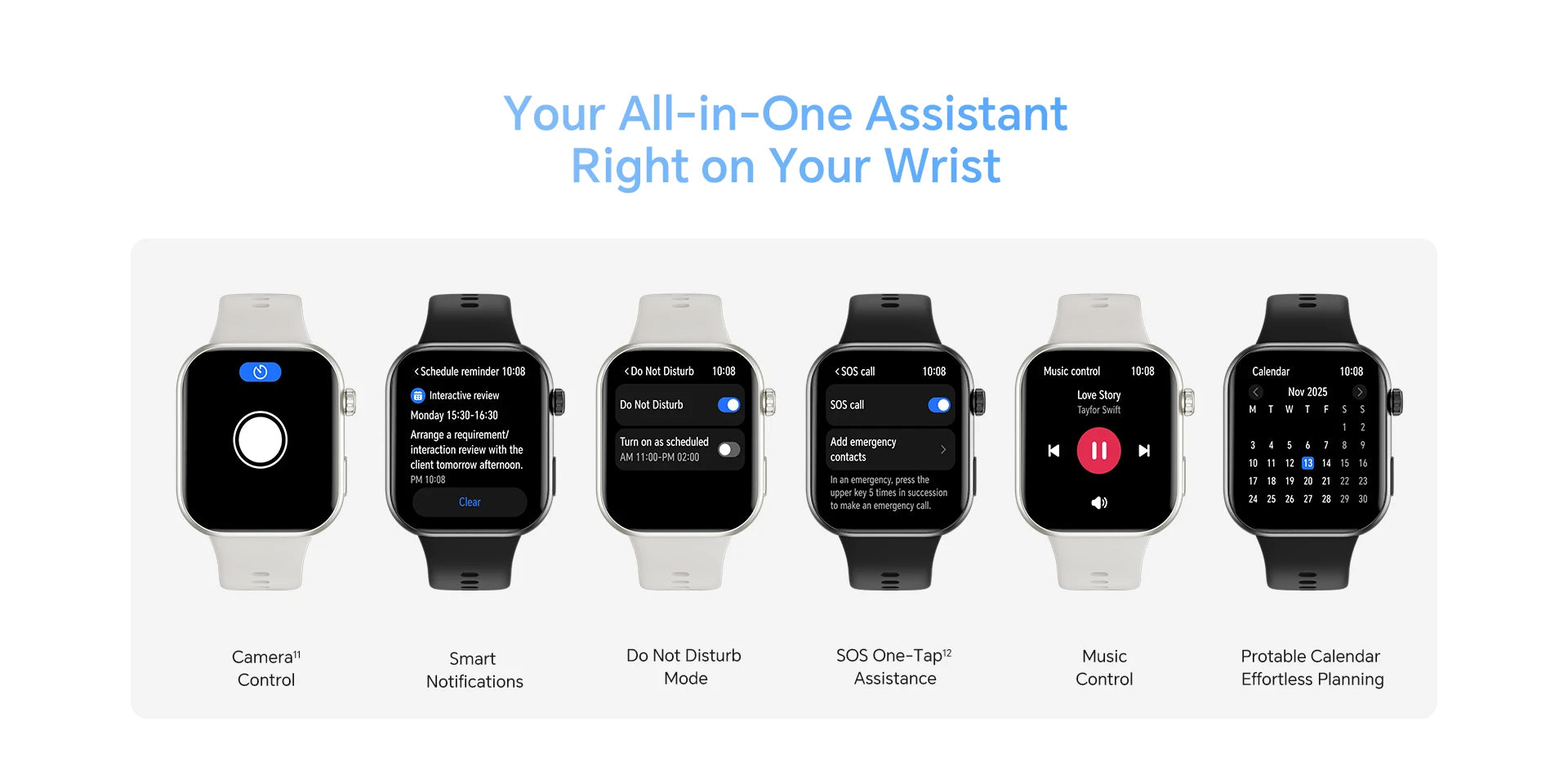 Smartwatch HONOR CHOICE Watch 2i (Versão Global), Tela AMOLED de 1,85", Monitoramento de Saúde 24h