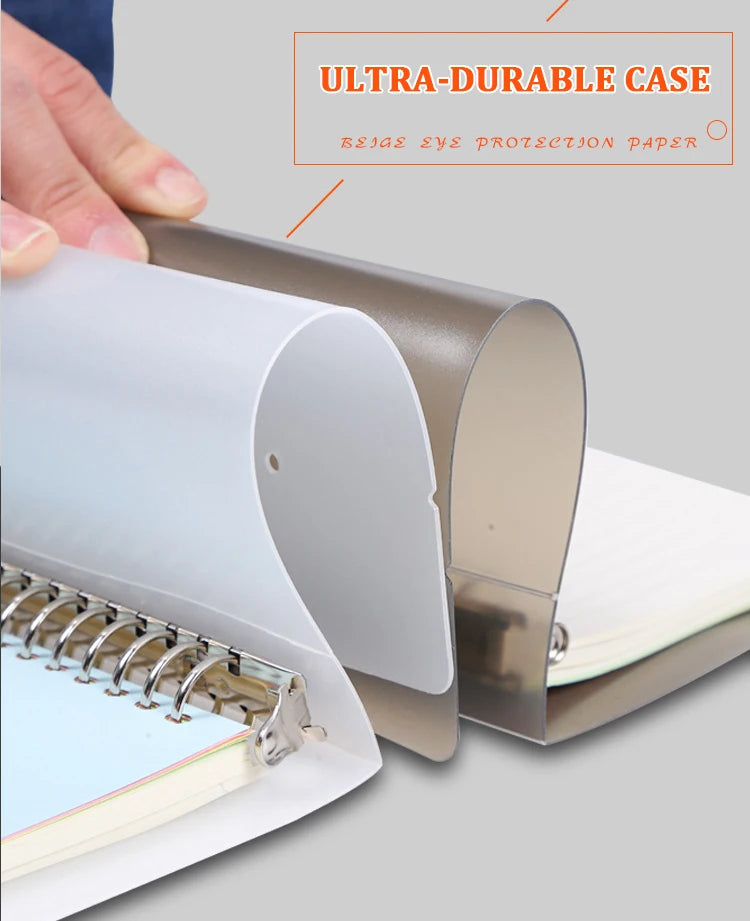 A4/B5/A5 Loose Leaf Refill Binder Notebook Blank/Line/Grid/Cornell Replacable Metal Ring Office&School Supplies Stationery