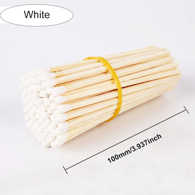 Varas de isqueiro sortidas para cozinha, 320pcs, 100mm, tubo sortido, ferramenta de segurança, camping, emergência, sortido