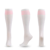 Unisex Compression Socks Football Socks Non-slip Long Tube Knee High Stockings Socks Striped Soccer Socks Running Sports Socks