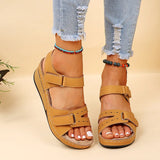 Summer Women Sandals Vintage Roman Sandals Female Fashion Non-Slip Beach Shoes Open Toe Walking Women Shoes