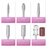 45000RPM Nail Drill Machine Cutters Professional Electric Nails Sander File for Gel Nails Polishing Remove Home Manicure Salon
