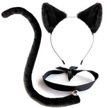Animal Cat Tiger Cosplay Costume for Boys Girls Headband Clothes Shoes Tail Tutu Skirt Gloves Set for Kids School Performance