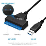 2.5 Inch Hard Disk Adapter Cable USB Easy Drive Cable Hard Drive Easy Drive Line SATA 22 Pin String Oral Line