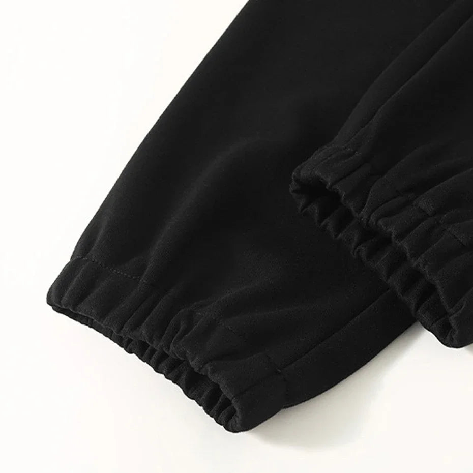 Calças masculinas de tamanho extra grande cintura elástica solto ajuste jogger masculino primavera mais grande moletom gordura 12xl calças esportivas baggy 10xl 9xl