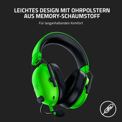 Auriculares con cable para eSports Razer BlackShark V2 X: cancelación de ruido pasiva avanzada, sonido envolvente 7.1 y micrófono cardioide hiperclaro.
