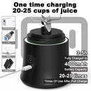 Portable mixer 600ml Household fruit cup smoothie mixer 4000mAh USB rechargeable smoothie mixer personal juicer kitchen tools