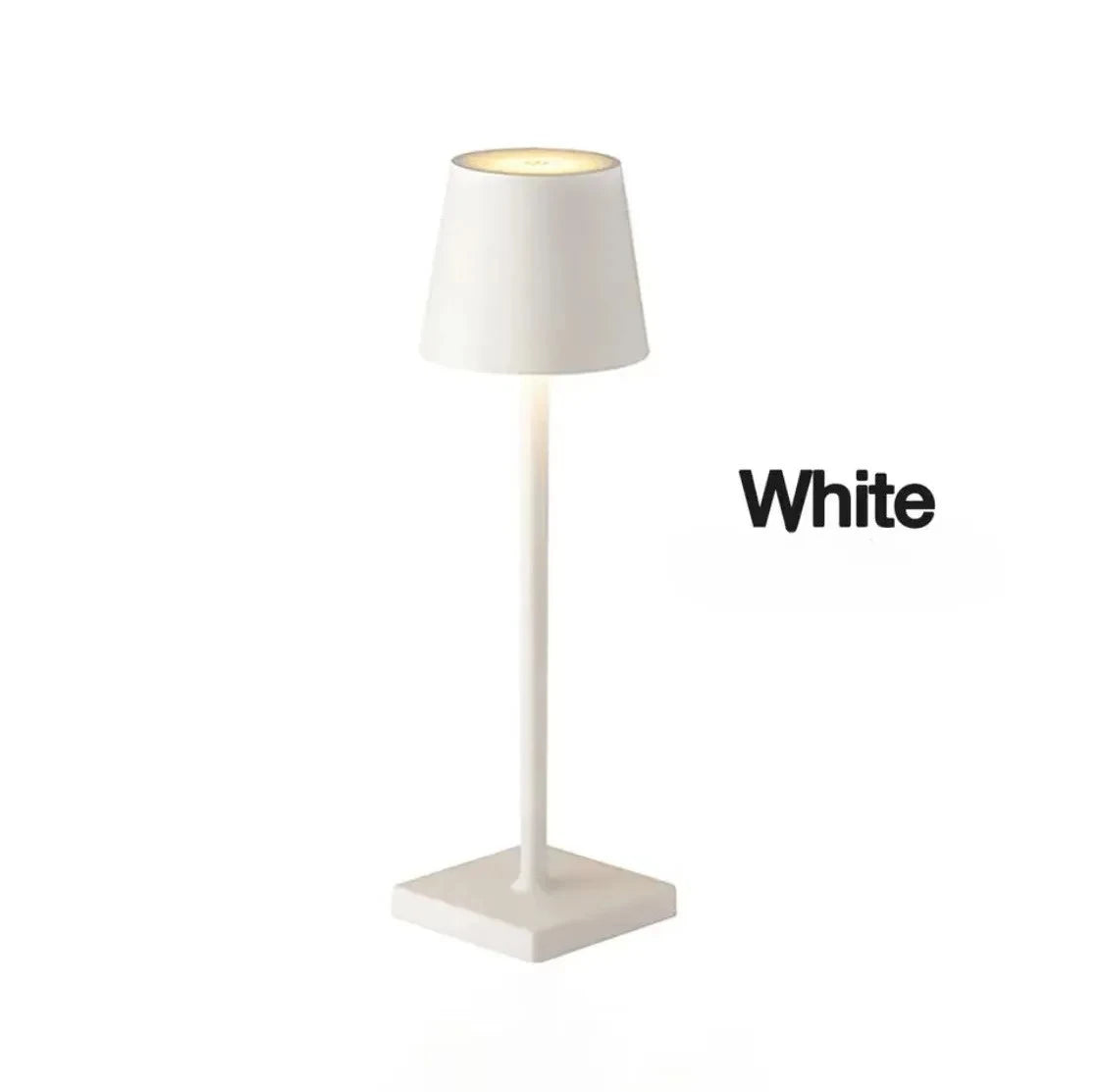 Table Lamp LED Touch Sensor Desktop Night Light Rechargeable Wireless Reading Lamp For Hotel Bar Restaurant Bedroom Decor Light