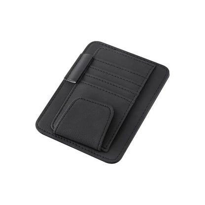 Visor Storage Multi-Pocket Car Sun Visor Document Storage Multi-functional Pen Card Glasses Clip Holder Organizer Interior Acces