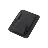 Visor Storage Multi-Pocket Car Sun Visor Document Storage Multi-functional Pen Card Glasses Clip Holder Organizer Interior Acces