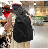 Large Capacity Schoolbag for Boys and Girls, High School and College Students, Simple Casual Sports Backpack, Fashion Travel Backpack