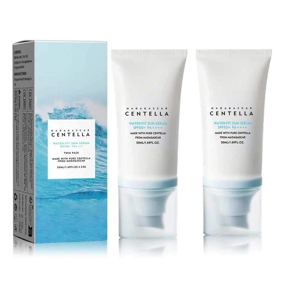 Original 50+ Facial Sunscreen Centella Protector UV Sun Sunblock Skin Whitening Cream Korean Moisturizing Protector Care Body