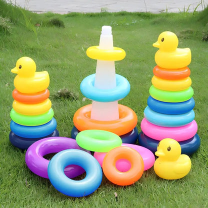 Montessori Baby Toy Rolling Ball Tower Montessori Educational Games For Babies Stacking Track Baby Development Toys 1 2 3 Years