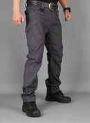 Tactical Waterproof Pants SWAT Combat Army Trousers Many Pockets Waterproof Wear Resistant Casual Cargo Pants Men 2022