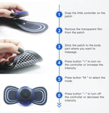 Foot Massager Electronic Massage Pen Neck and Shoulder Massage Three Piece Set Whole Body Relaxation Set Arm Leg and Back Massage