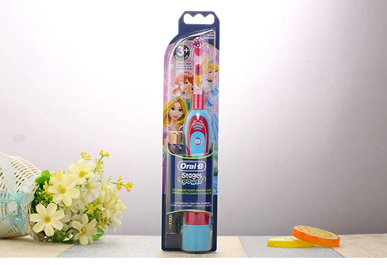 Oral B Electric Toothbrush for Kids Rotation Clean Teeth for Kids 3+ Soft Bristle for Child Waterproof Toothbrush
