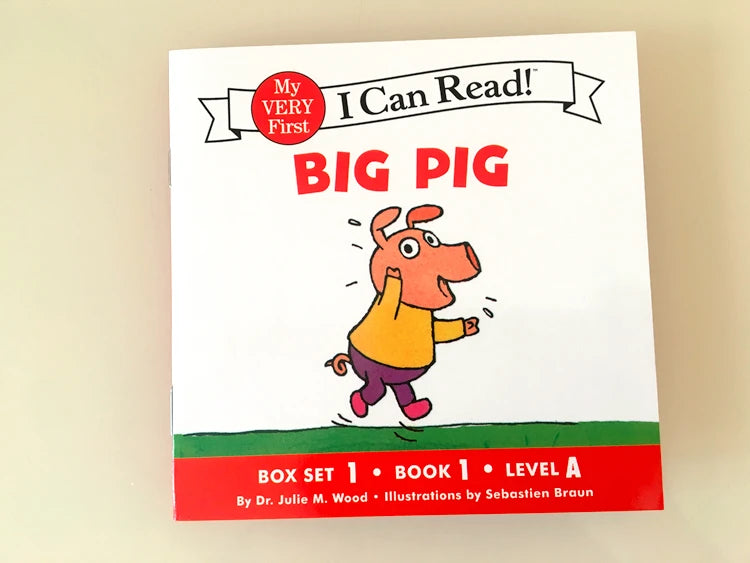 I Can Read Phonics 12 Books/Set My Very First Picture Books English Story Pocket Book for Children Kids Baby Montessori Reading
