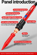 ANENG SL106 Electric Soldering Irons Adjustable Temperature Welding Solder Rework Station Heat Pencil Tip Repair Tools 110V/220V