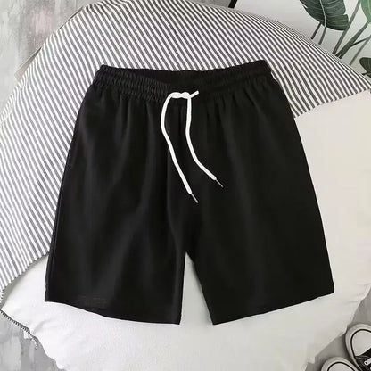 Trendy Brand Casual Loose-fit Men's Shorts Summer Home Comfort Sweatpants Sleepwear Stylish Five-piece Pants