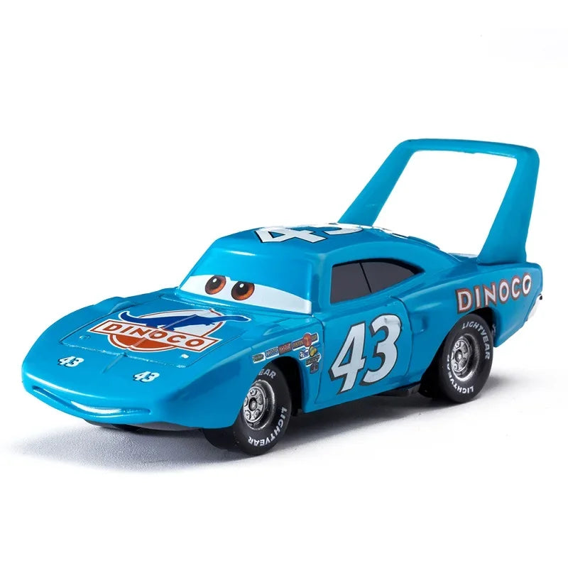 Disney Pixar Cars Toys Racing Lightning McQueen Jackson Storm Mater Sheriff 1:55 Diecast Model Car Toy Children Birthday Gift