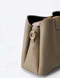 100% Genuine Leather Women's Bucket Bag Luxury Designer Versatile Shoulder Bag Women Commuter Crossbody Bags Female Handbag