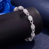 Fashion 925 Sterling Silver Bracelets For Women Luxury Original Designer Hollow Lantern Ball Charm Bracelets Beautiful Jewelry