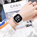 Kids Watch Sport LED Digital Watches Spaceman Silicone Strap Waterproof Electronic Wristwatch for Children Boys Girls Gifts