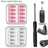 Car Vacuum Tire Repair Nail Tire Repair Tool Set Cars Truck Rubber Tire Puncture Motorcycle Repair Glue Nails