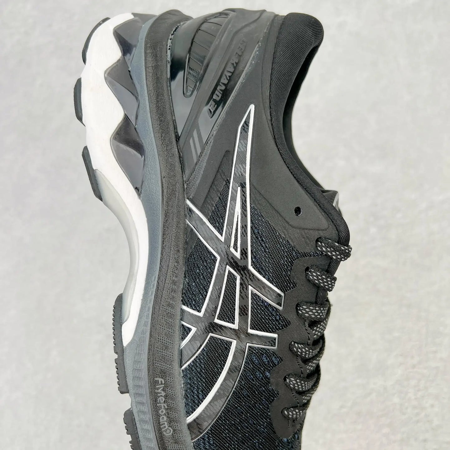 Zapatillas de running Asics Gel Kayano 27 Original para hombre, color negro, amortiguación Gel Kayano 27 K27, transpirables.