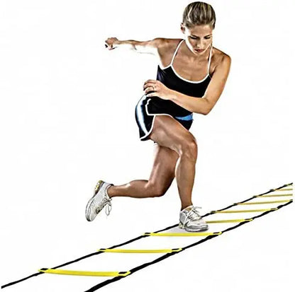 Agility Ladders Nylon Straps For Speed Training And Sports Flexibility Agility Football Training Energy Ladder Equipment