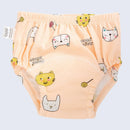 Pantalones de entrenamiento de algodón reutilizables e impermeables de 6 capas para bebés, pantalones cortos para bebés, ropa interior, pañales de tela para bebés, bragas, cambiador de pañales