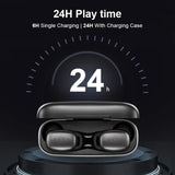 Auriculares inalámbricos FIIL T2 Pro con micrófono dual, 37 dB, híbridos ANC, Bluetooth 5.2, TWS ENC, auriculares de alta fidelidad, carga inalámbrica rápida.