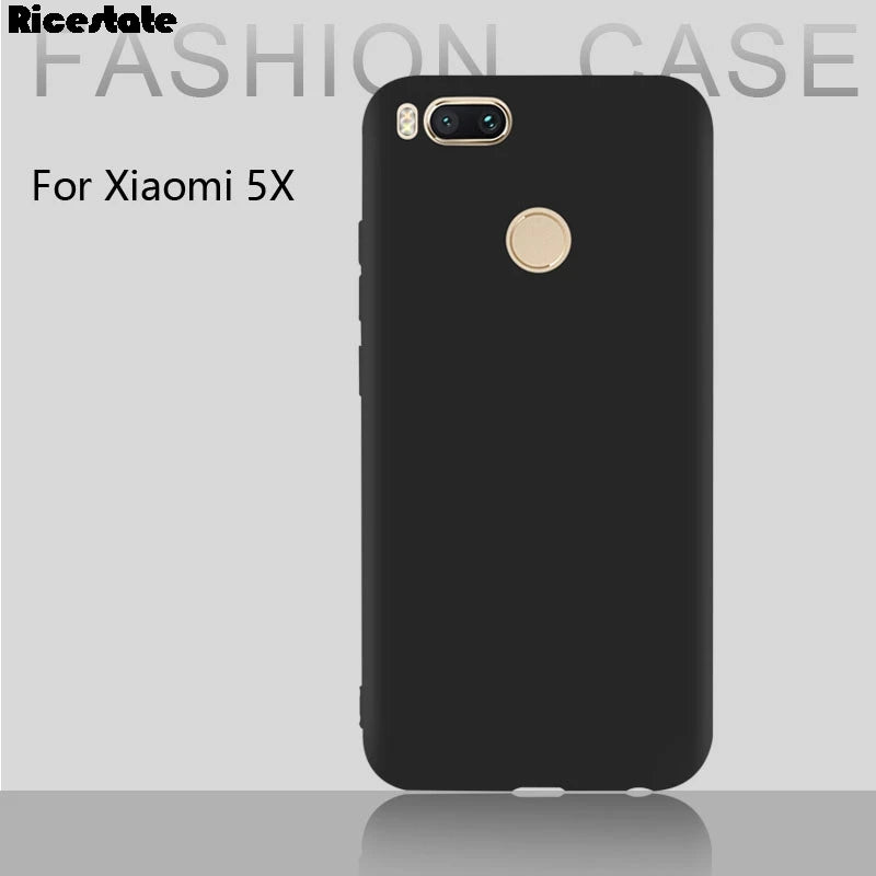 For Xiaomi Mi A1 Casess Frosted Matte Soft TPU Silicone Case Xiaomi Mi5X MiA1 Phone Protective Case