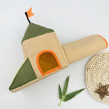 New Little Pet Hiding Place Hamster Guinea Pig Toy House Landscaping Small House Little Pet Tunnel House Little Pet Products