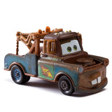 Disney Pixar Cars Toys Racing Lightning McQueen Jackson Storm Mater Sheriff 1:55 Diecast Model Car Toy Children Birthday Gift