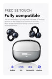 Lenovo LE302 Wireless Bluetooth 6.0 Headset Long Battery Life Sports Ear Clip Earphones HIFI Stereo Noise Cancelling Headphones