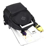New Trendy Black Backpack Casual School Bag for Daily Commuting Outdoor Trips Festival Gifts