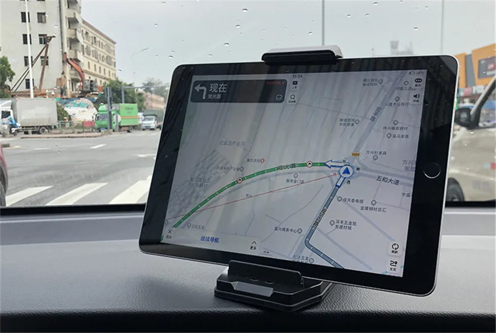 Tablet Holder on Car Dashboard for 4-10 inch Cell Phone Tab Bracket Mount for Xiaomi Samsung Galaxy Tablet iPad Car Holder
