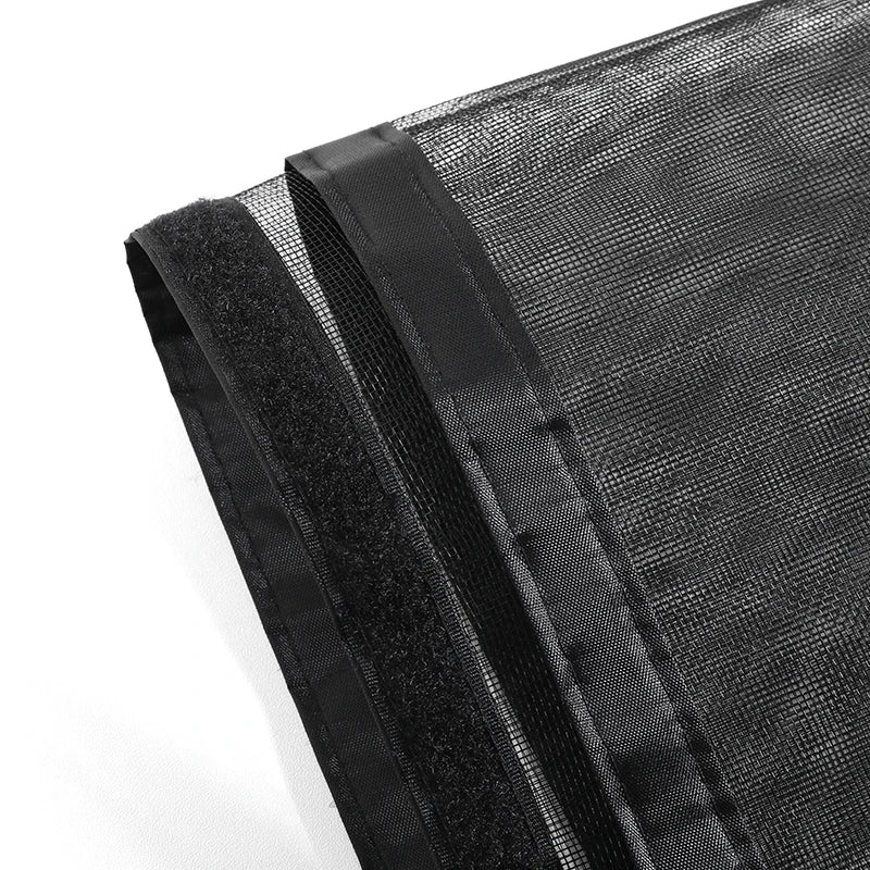 Black，Mosquito net magnetic screen air curtain invisible customized size，Magnetic stripe opens from the middle，motorhomes， car
