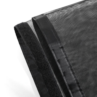 Black，Mosquito net magnetic screen air curtain invisible customized size，Magnetic stripe opens from the middle，motorhomes， car